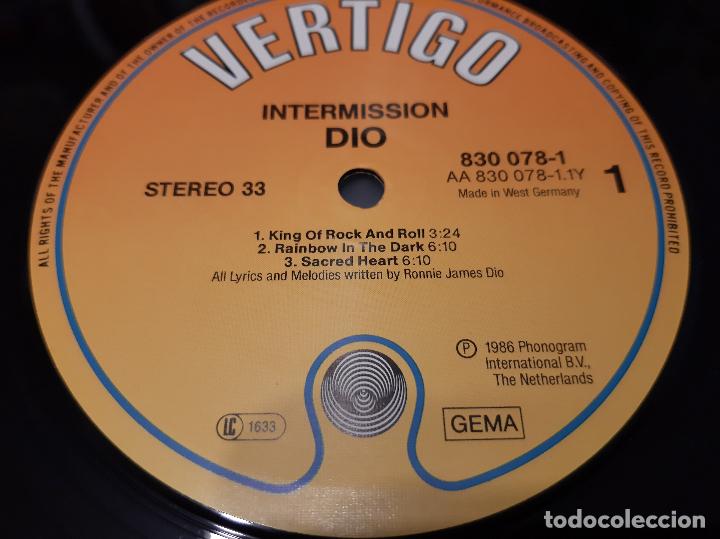 Discos de vinilo: DIO -INTERMISSION- (1986) MINI-ALBUM - Foto 6