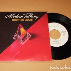 Discos de vinilo: MODERN TALKING - BROTHER LOUIE - PROMO SINGLE - 1986 - SPAIN - NUEVO. Lote 393122894