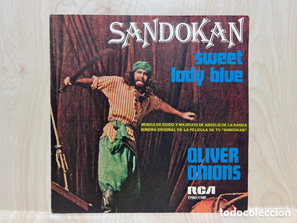 Discos de vinilo: Oliver Onions - Sandokan (7&rdquo;, Single) - Foto 1