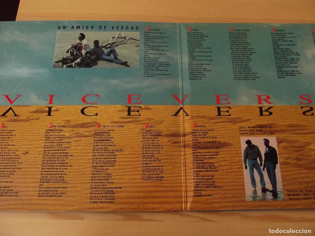 Discos de vinilo: LP. Viceversa - Foto 3