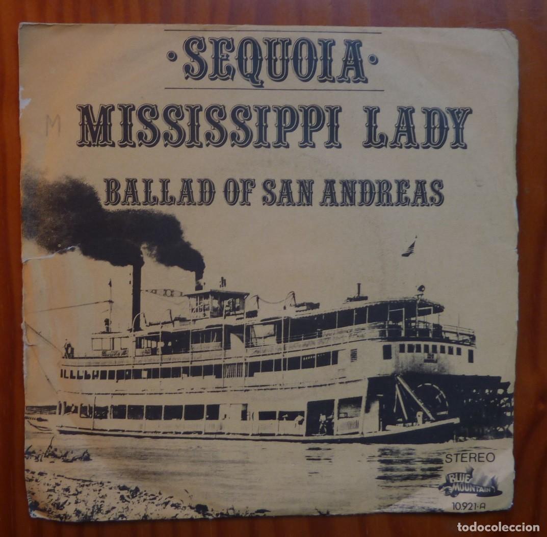 Discos de vinilo: SEQUOIA / MISSISSIPPI LADY / 1972 / SINGLE - Foto 1