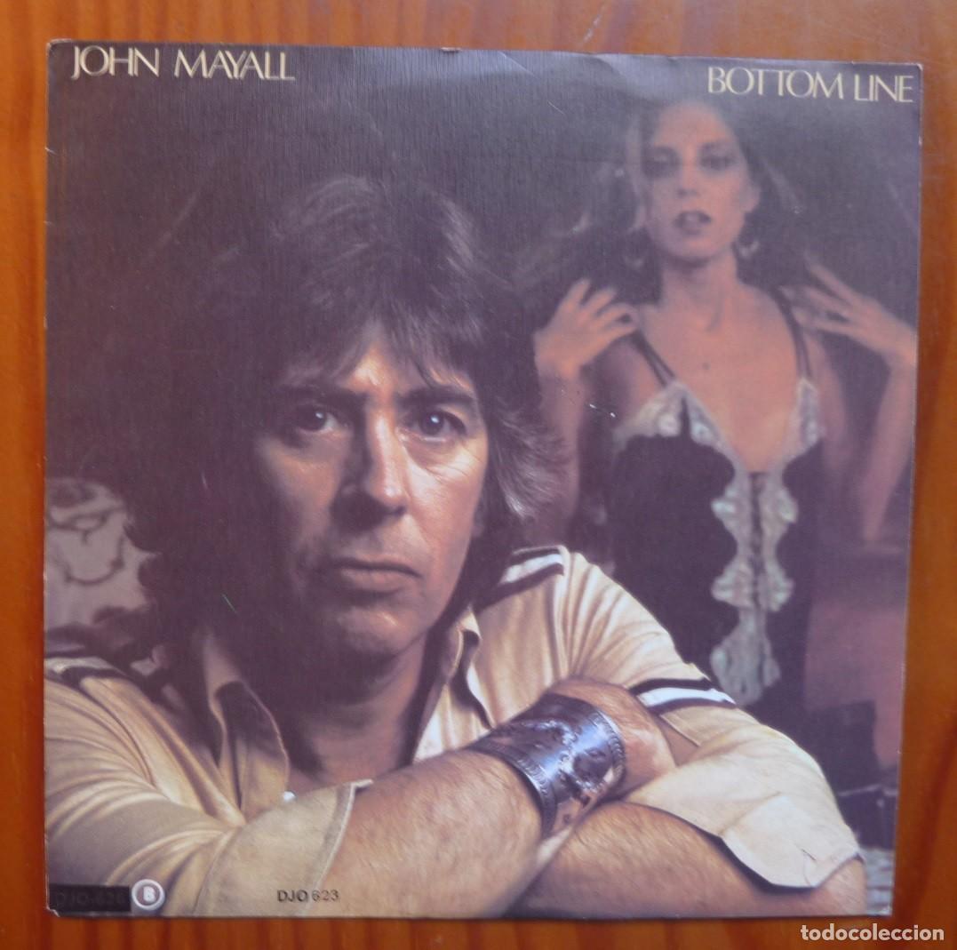 Discos de vinilo: JOHN MAYALL / BOTTOM LINE / 1979 / SINGLE - Foto 1