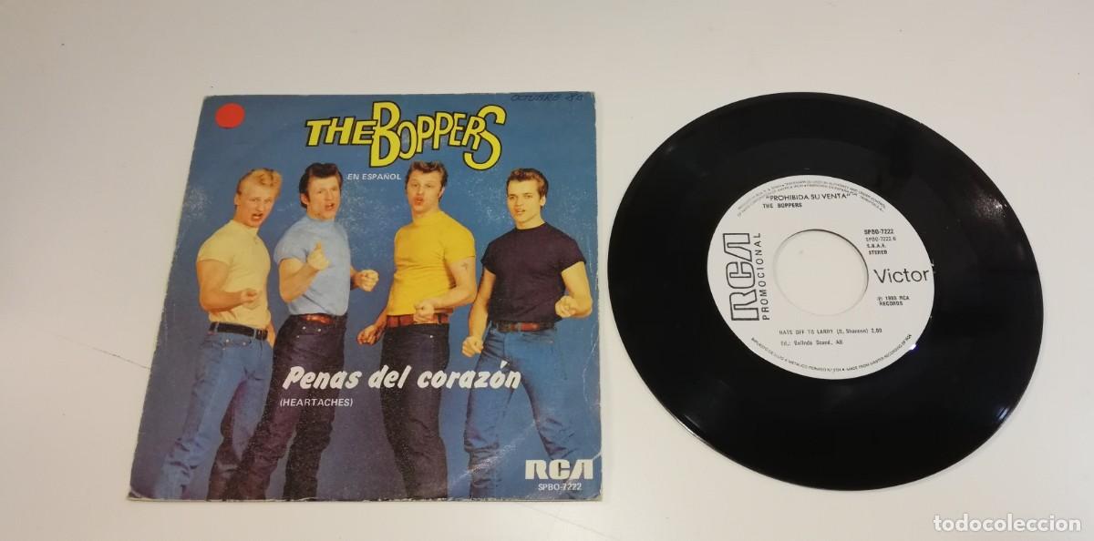Vinyl records: S6-The Boppers - En Espa&ntilde;ol (7&rdquo;, Single, Promo) - PORT G+ DIS VG PROMO