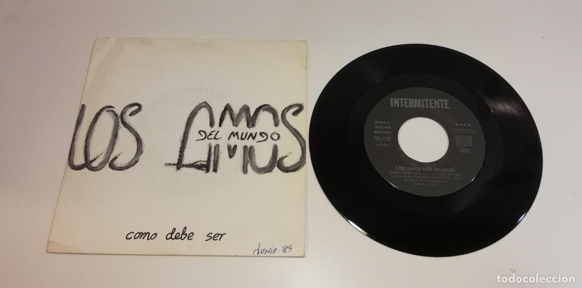 Vinyl records: S6-Los Amos Del Mundo - Como Debe Ser (7&rdquo;, S/Sided, Promo) - PORT VG DIS VG
