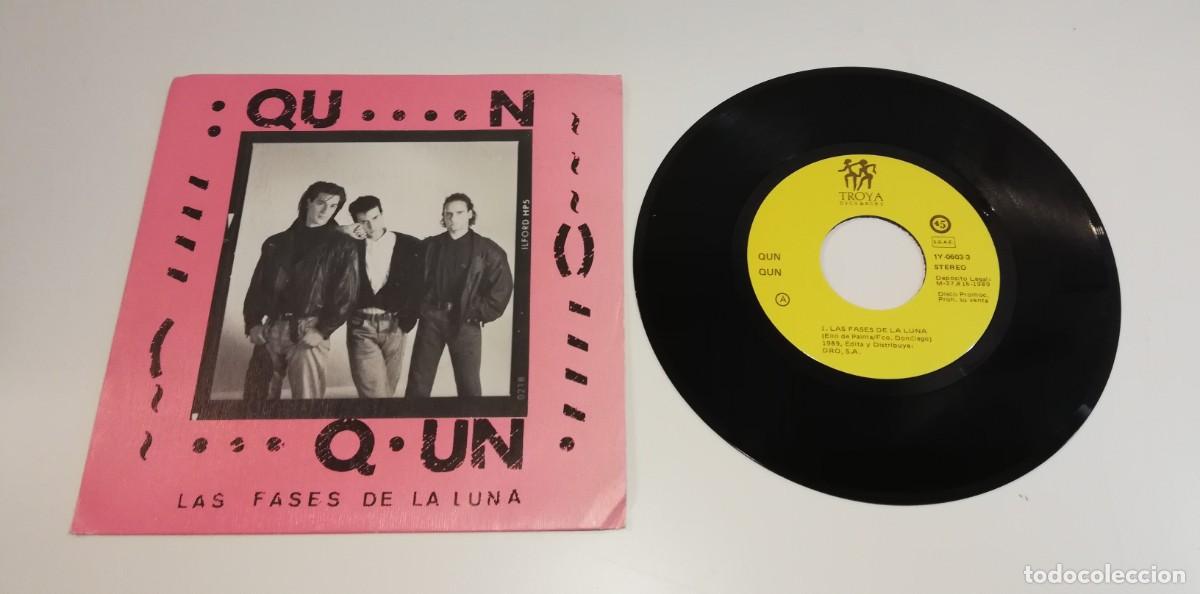 Vinyl records: S7- Qun Qun - Las Fases De La Luna (7&rdquo;, Single)- PORT VG DIS NM PROMO