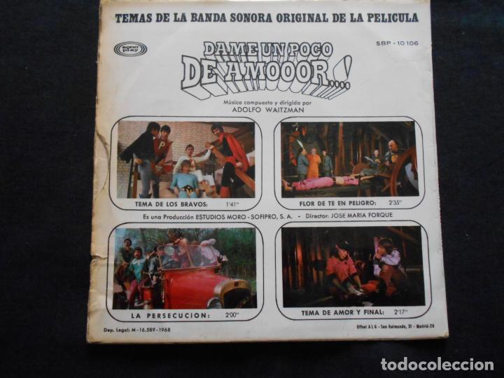 Discos de vinilo: BSO &rdquo;DAME UN POCO DE AMOR&rdquo; // ADOLFO WAITZMAN - Foto 2