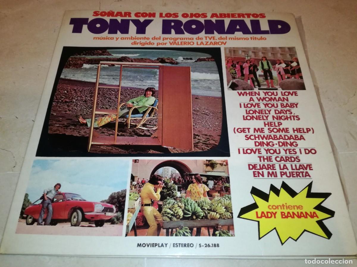 Dischi in vinile: TONY RONALD-SO&Ntilde;AR CON LOS OJOS ABIERTOS-GATEFOLD-VALERIO LAZAROV-ORIGINAL MOVIE PLAY 1973