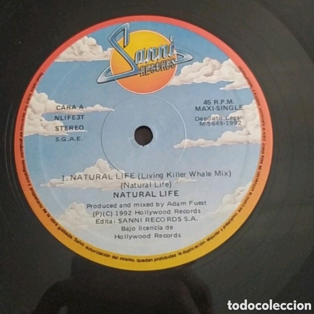Discos de vinilo: Maxi single Natural life (3 versiones) - Foto 3