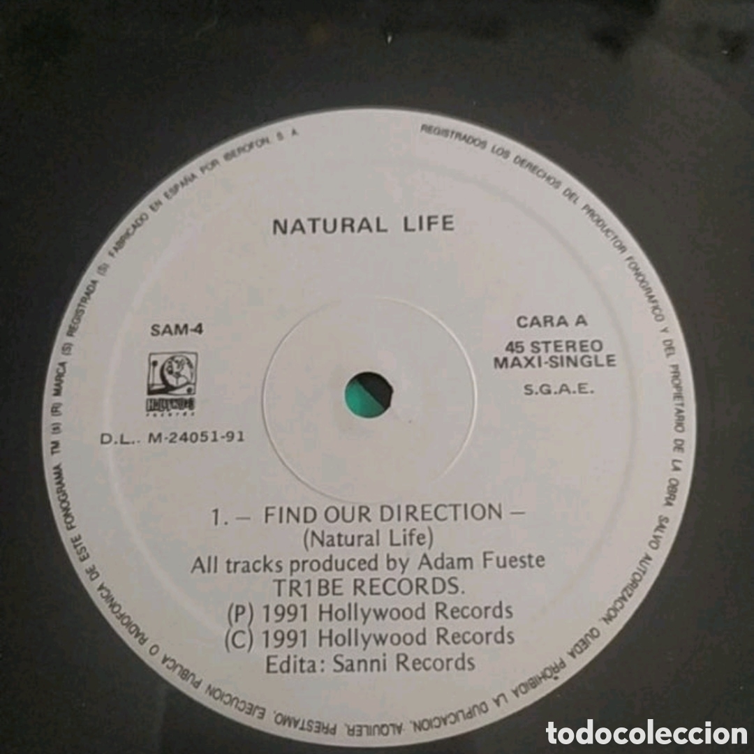 Discos de vinilo: Maxi single Natural Life. Find our Direction - Foto 3