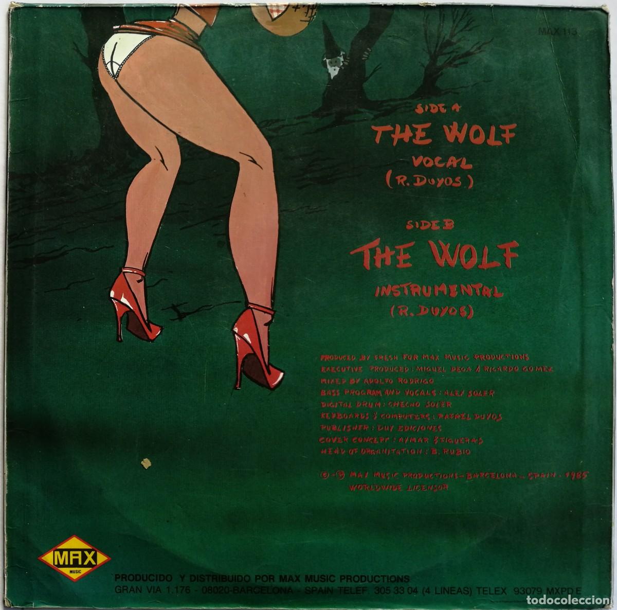 Discos de vinilo: Fresh, The Wolf, El Lobo, Max Music MAX-113 - Foto 2