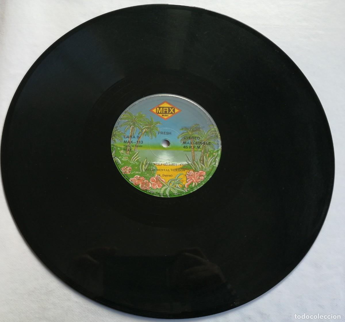 Discos de vinilo: Fresh, The Wolf, El Lobo, Max Music MAX-113 - Foto 3