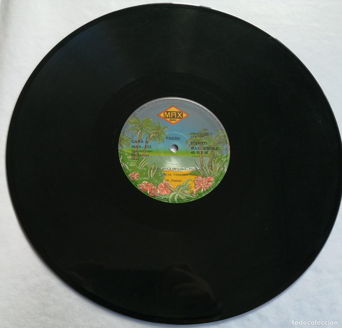 Discos de vinilo: Fresh, The Wolf, El Lobo, Max Music MAX-113 - Foto 4