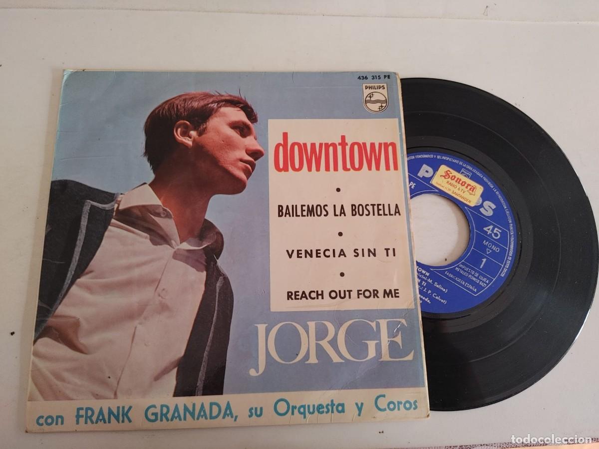 Discos de vinilo: JORGE-EP DOWNTOWN +3 - Foto 1