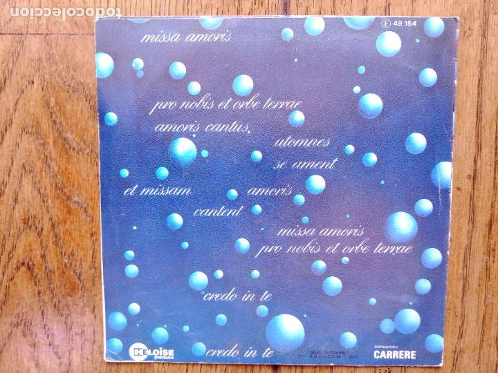 Discos de vinilo: Saint-Preux - missa amoris + tristitia - Foto 2