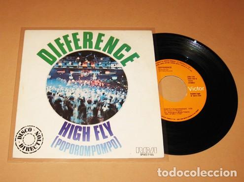 Discos de vinilo: DIFFERENCE - HIGH FLY - PROMO SINGLE - 1979 - N&ordm;1 EN DISCOTECAS - Foto 1