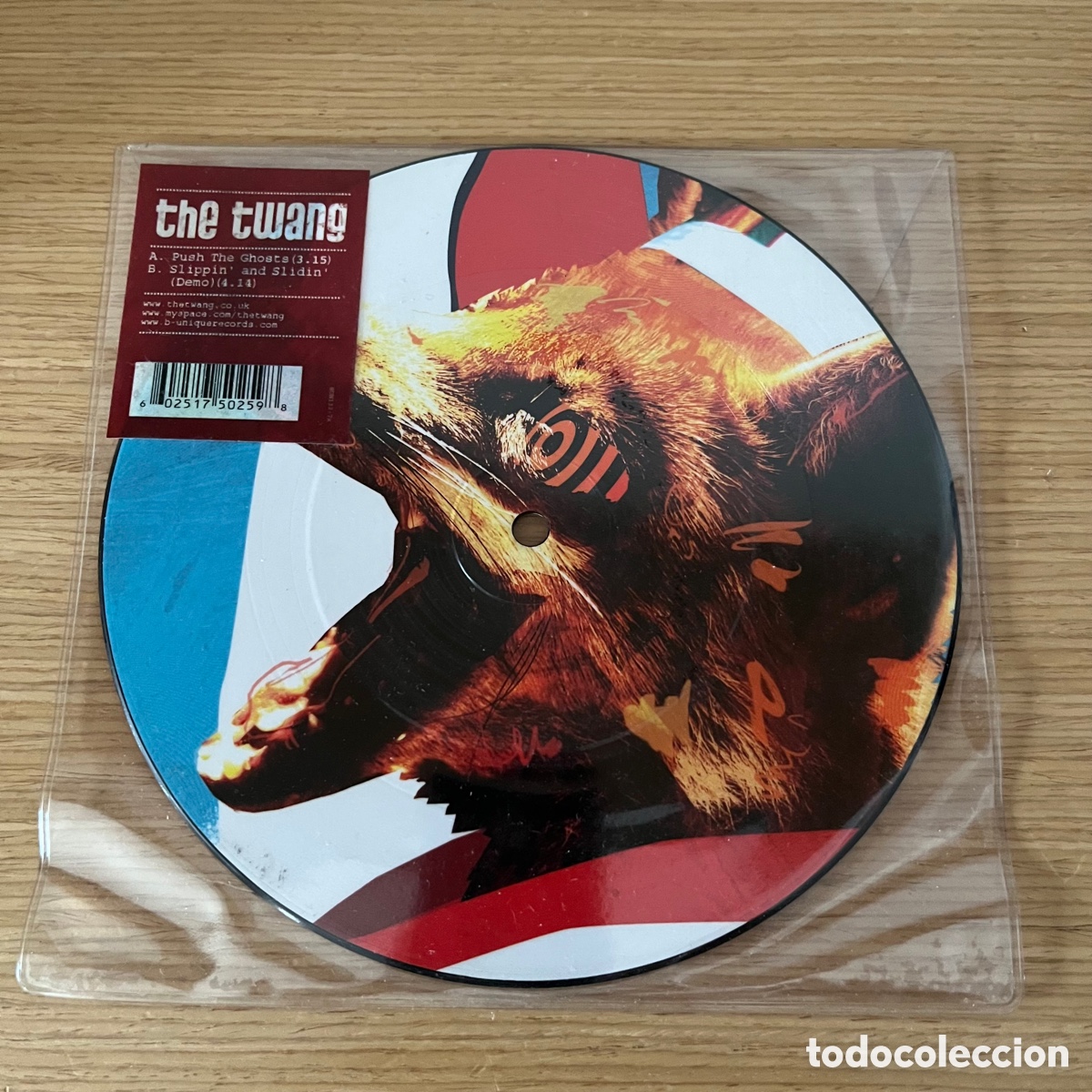 Discos de vinilo: The Twang - Push The Ghosts - single - Foto 1