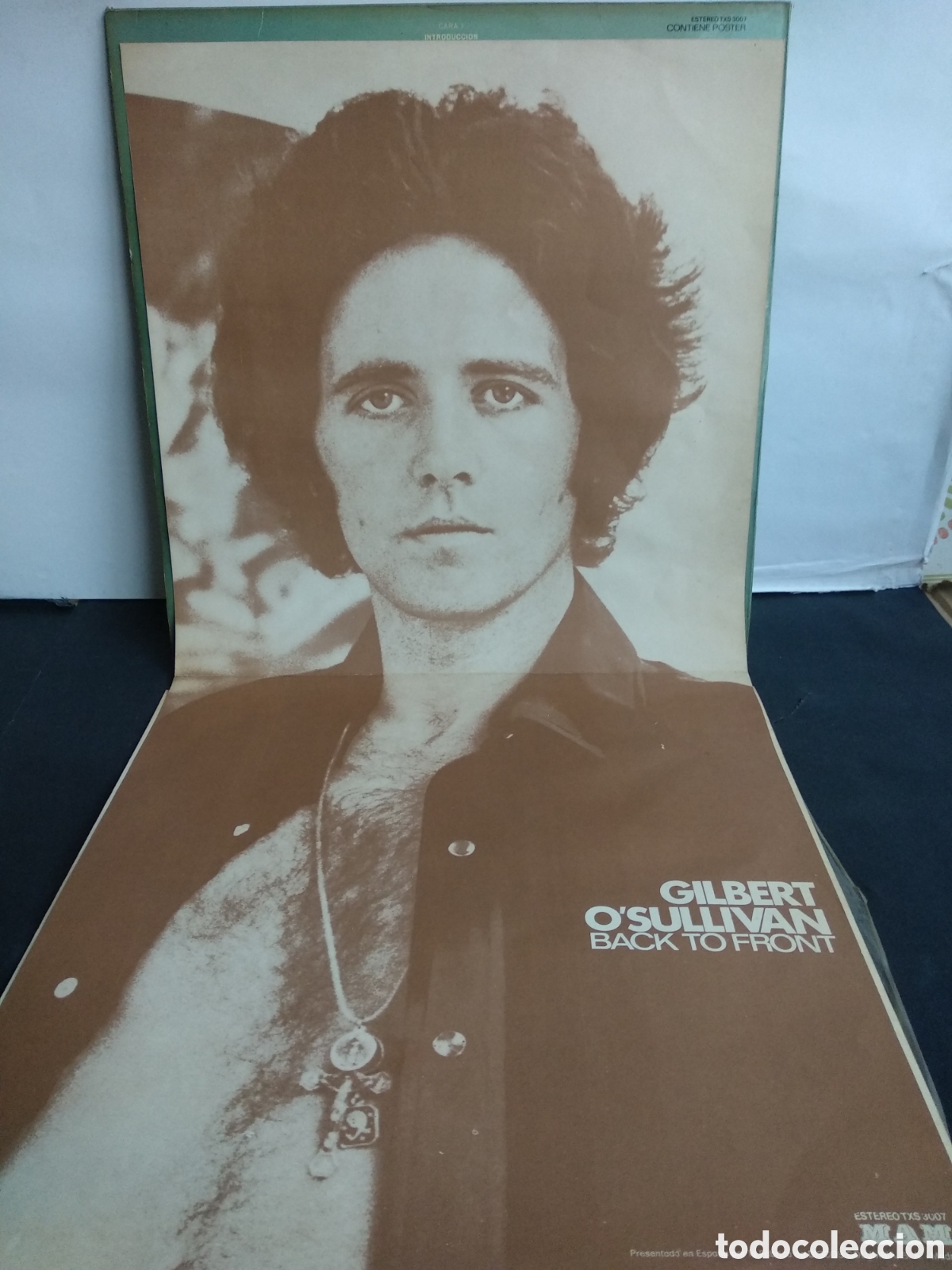 Discos de vinilo: *GILBERT OSULLIVAN, BACK TO FRONT, SPAIN, MAM,1972, J.2 - Foto 3