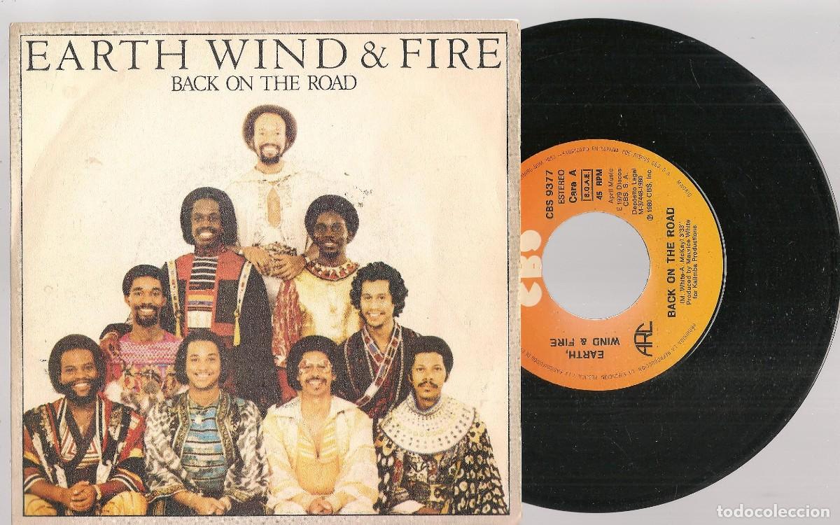 Discos de vinilo: SINGLE. EARTH WIND & FIRE. BACK ON THE ROAD. (ST/DS3) - Foto 1