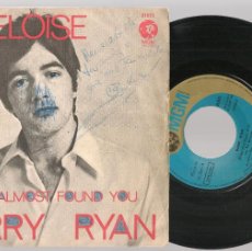 Discos de vinilo: SINGLE. BARRY RYAN. ELOISE. LOVE I ALMOST FOUND YOU (ST/DS3)