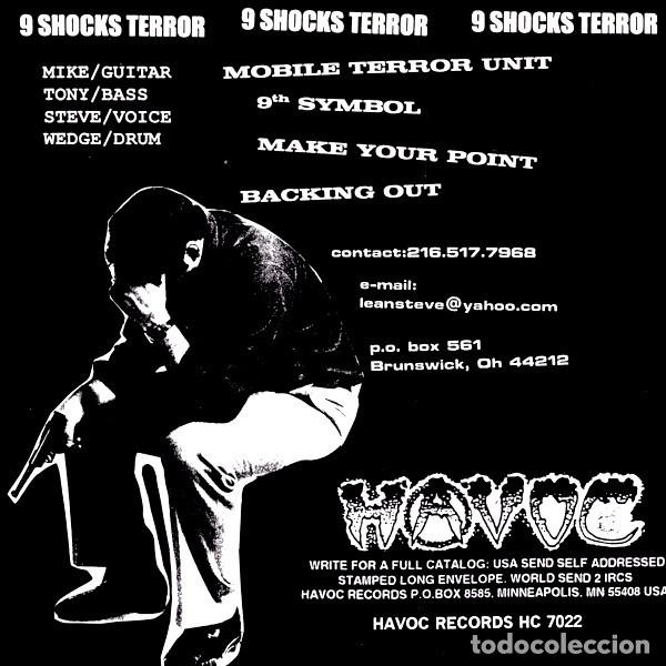 Discos de vinilo: 9 Shocks Terror &ndash; 9 Shocks Terror - Foto 2
