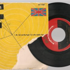 Discos de vinilo: SINGLE. ENGLISH BY RECORDS. MR. FAIR AND THE PUPIL. (ST/DS3)