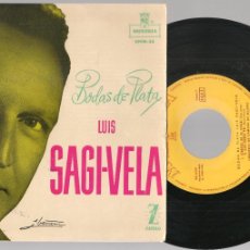 Discos de vinilo: SINGLE. LUIS SAGI - VELA. BODAS DE PLATA. (ST/DS3)