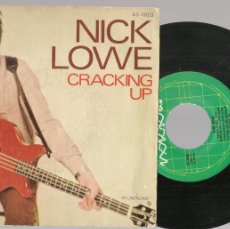 Discos de vinilo: SINGLE. NICK LOWE. CRACKING UP. (ST/DS3)