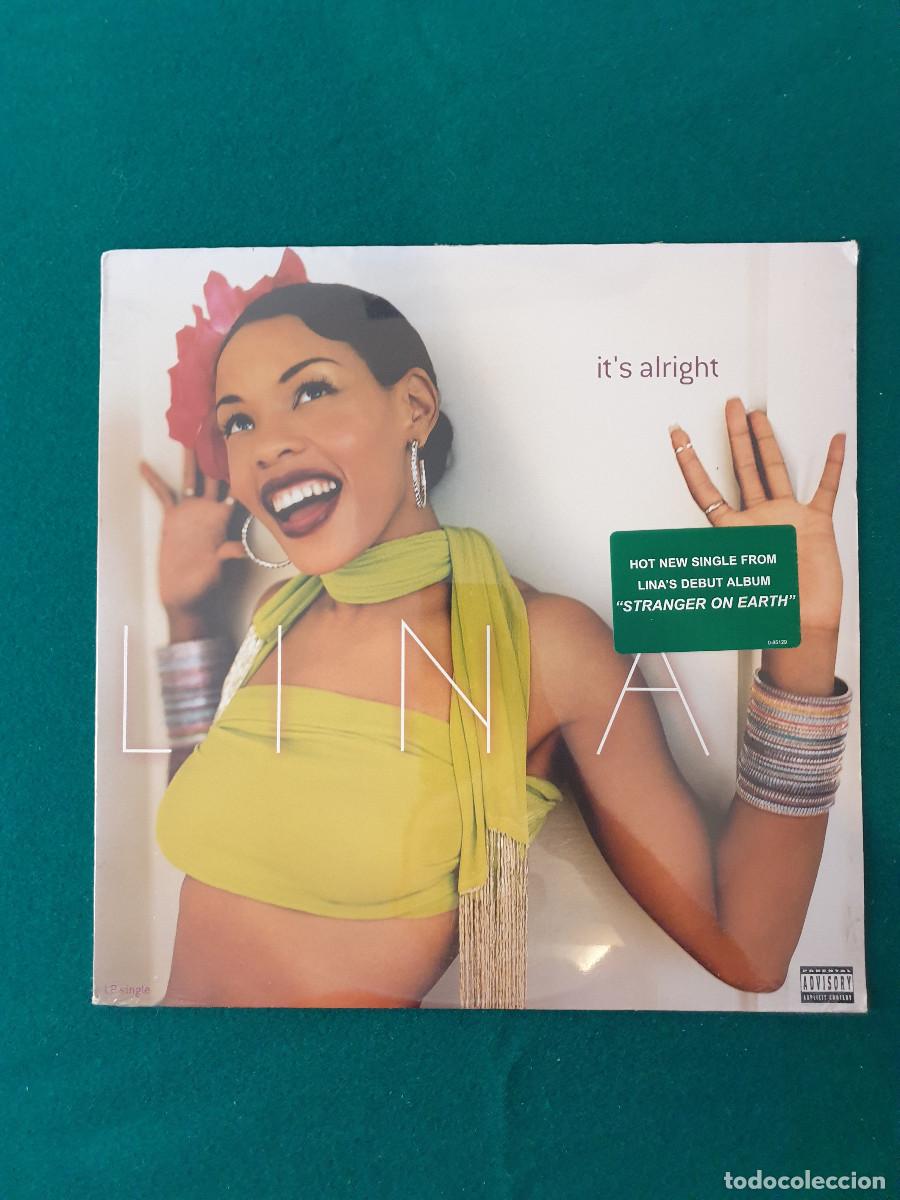 Discos de vinilo: LINA - IT&acute;S ALRIGHT - ATLANTIC RECORDS - Foto 1