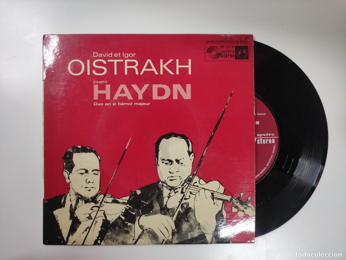 Discos de vinilo: David y Igor Oistrach Interpretan a Haydn - Foto 1