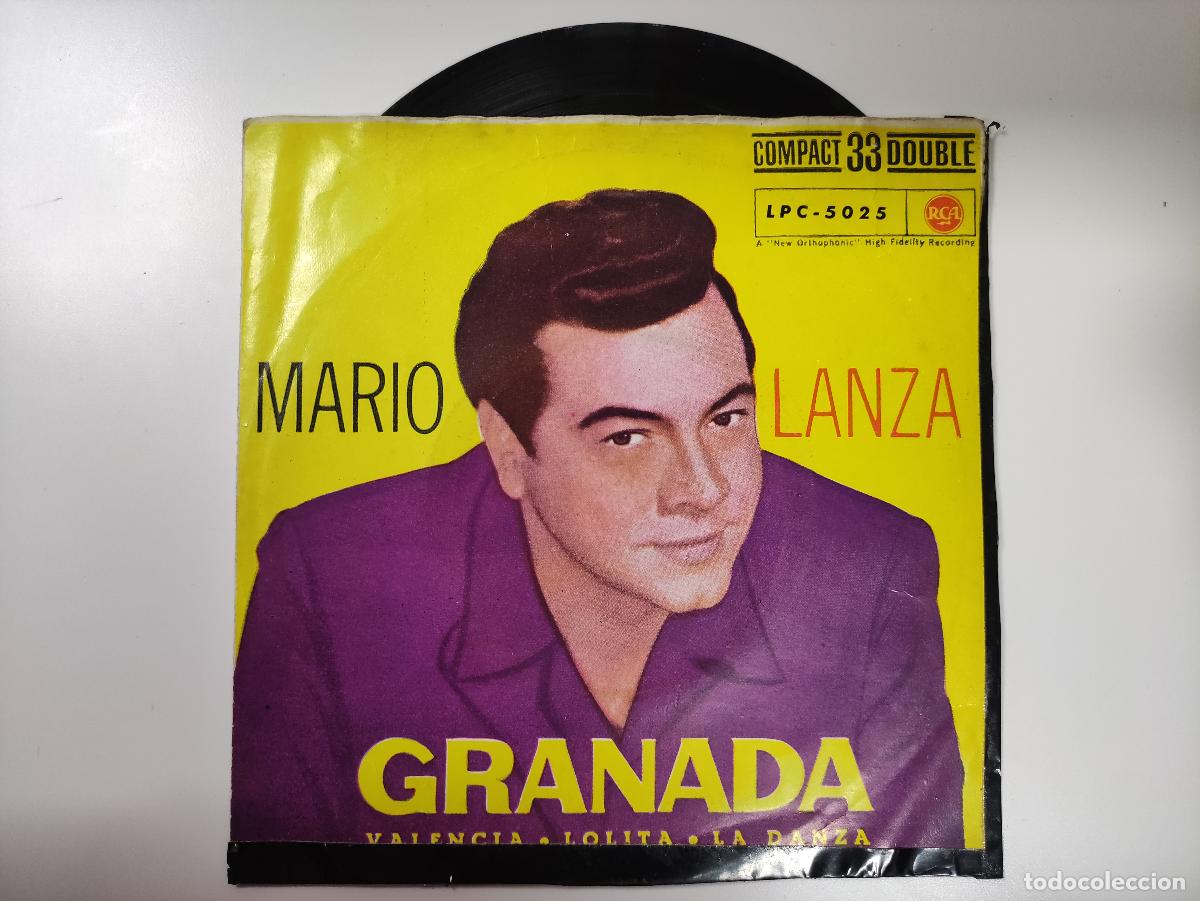Discos de vinilo: Mario Lanza &ndash; Granada - Foto 1