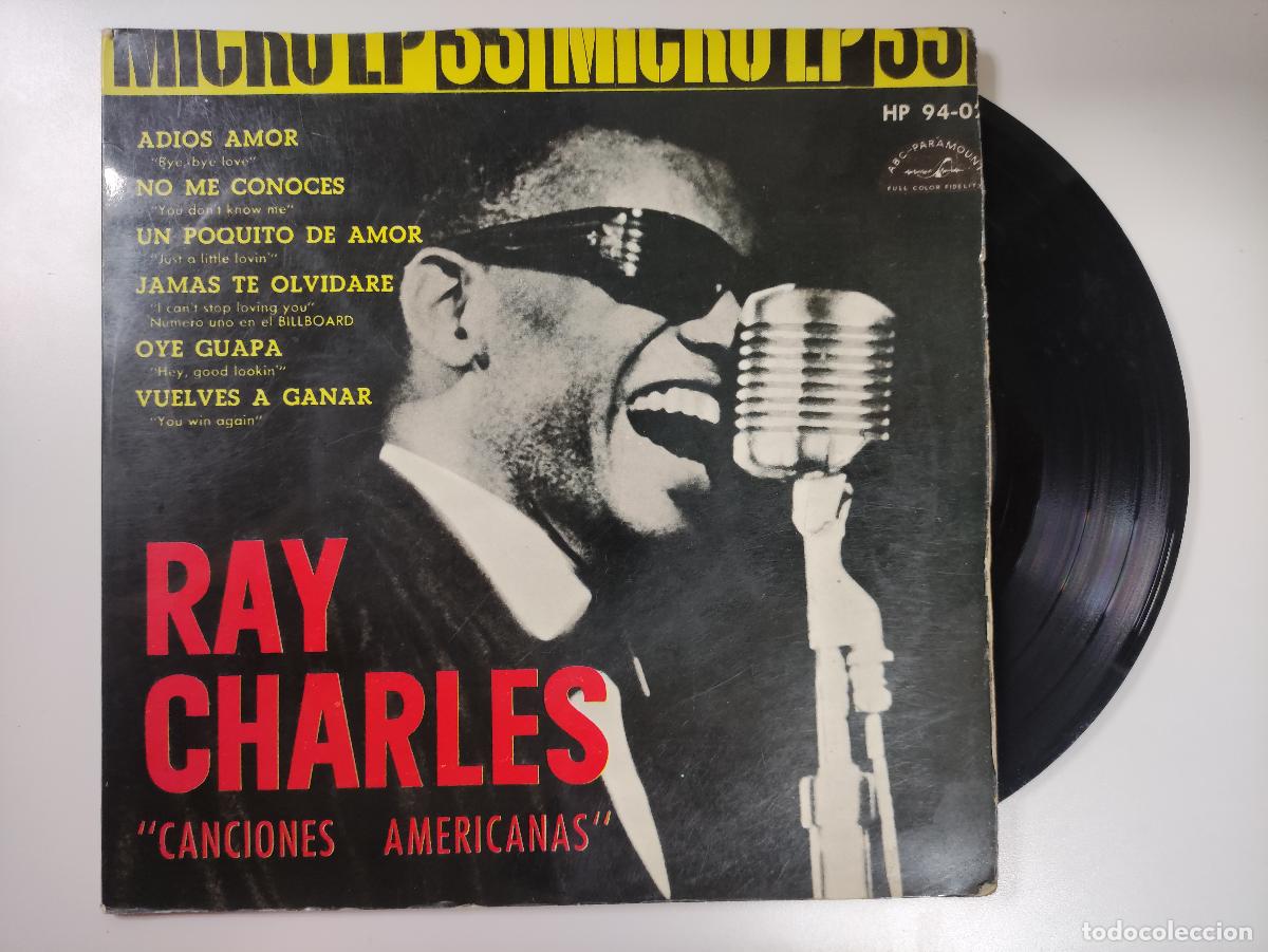 Discos de vinilo: Ray Charles &ndash; Canciones Americanas - Foto 1