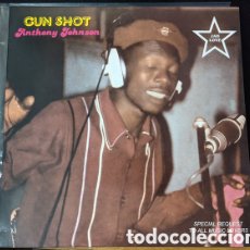 Discos de vinilo: ANTHONY JOHNSON – GUN SHOT. LP VINILO PRECINTADO DANCEHALL REAGGE