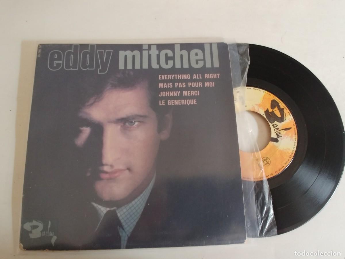 Discos de vinilo: EDDY MITCHELL-EP EVERYTHING ALL RIGHT +3-EDITADO EN FRANCIA - Foto 1