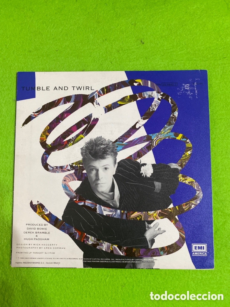 Discos de vinilo: David Bowie ( promocional con sello) - Foto 2