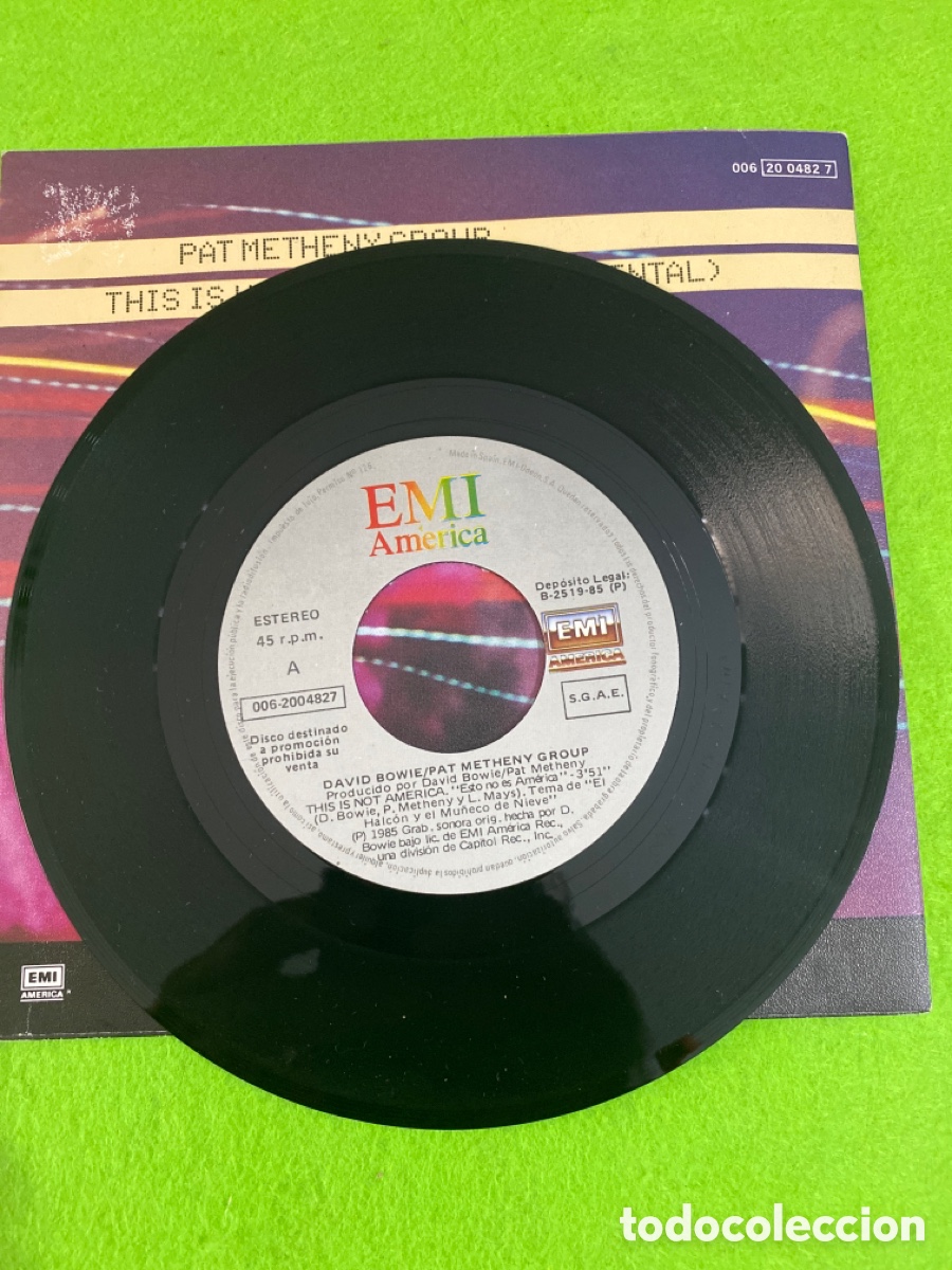 Discos de vinilo: David Bowie ( promocional ) - Foto 3
