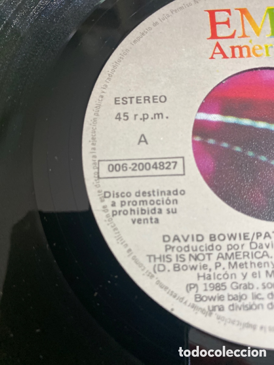 Discos de vinilo: David Bowie ( promocional ) - Foto 4