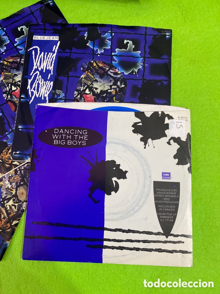 Discos de vinilo: David Bowie ( nuevo a estrenar) edici&oacute;n Blue - Foto 2