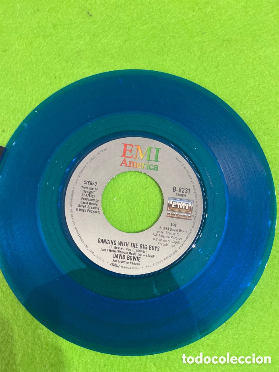 Discos de vinilo: David Bowie ( nuevo a estrenar) edici&oacute;n Blue - Foto 3
