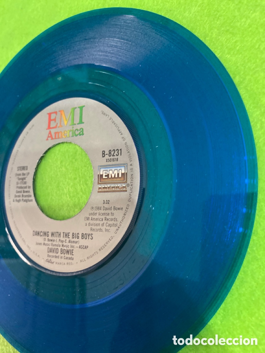 Discos de vinilo: David Bowie ( nuevo a estrenar) edici&oacute;n Blue - Foto 4
