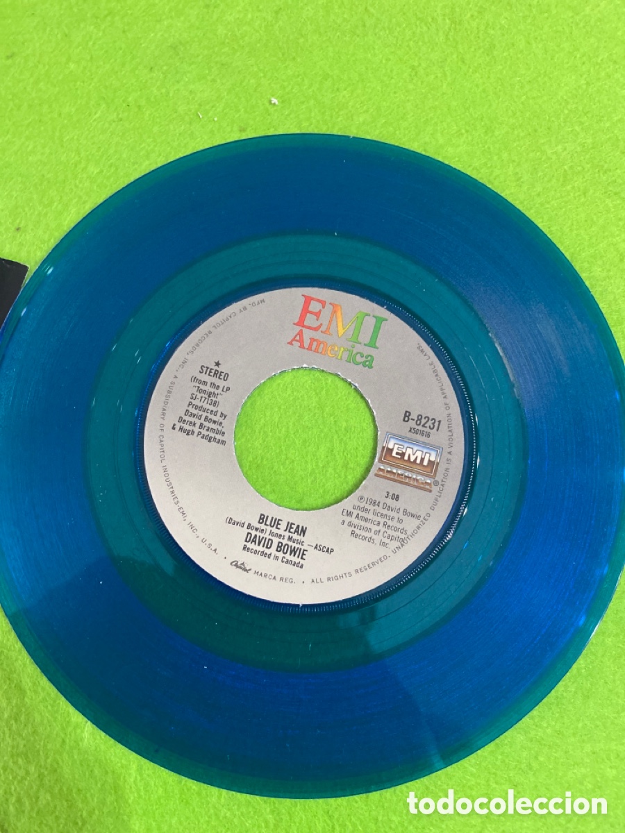 Discos de vinilo: David Bowie ( nuevo a estrenar) edici&oacute;n Blue - Foto 5