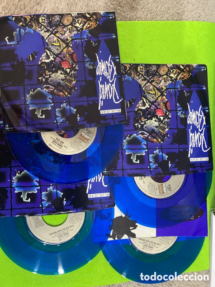 Discos de vinilo: David Bowie ( nuevo a estrenar) edici&oacute;n Blue - Foto 6
