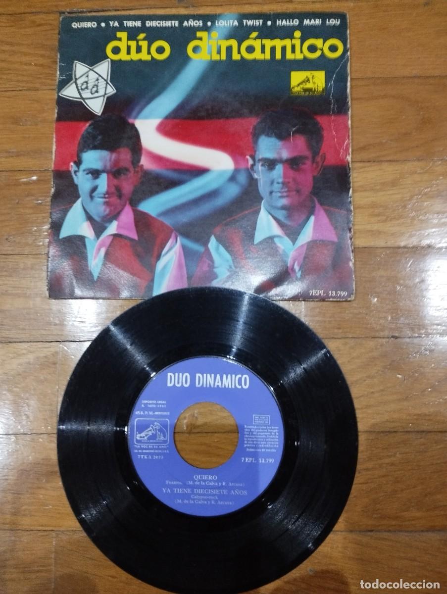 Discos de vinilo: DUO DINAMICO - QUIERO - EP 1962 - Foto 1