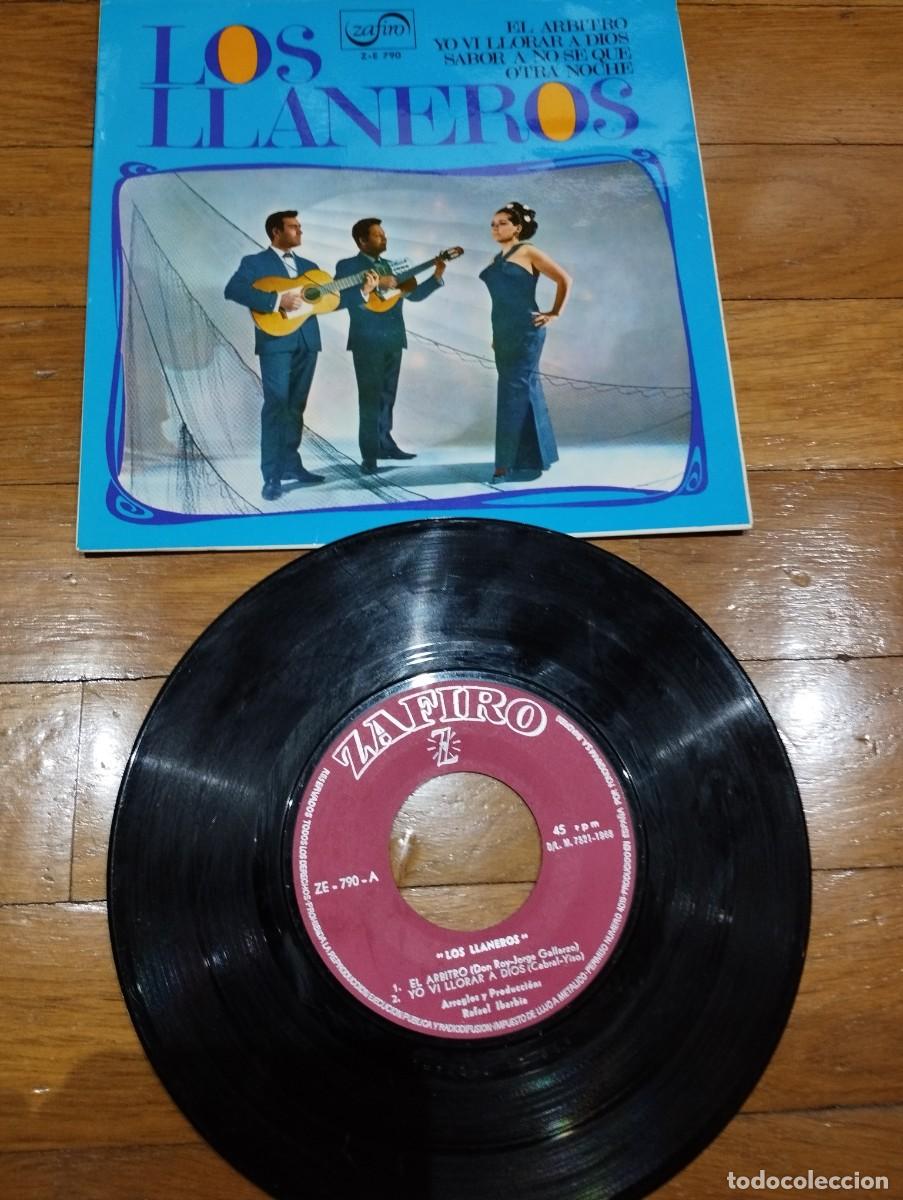 Discos de vinilo: LOS LLANEROS EL ARBITRO - EP 1968 - Foto 1