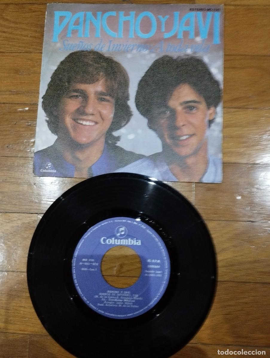 Discos de vinilo: PANCHO Y JAVI - SUE&Ntilde;OS DE INVIERNO - SINGLE 1982 - Foto 1