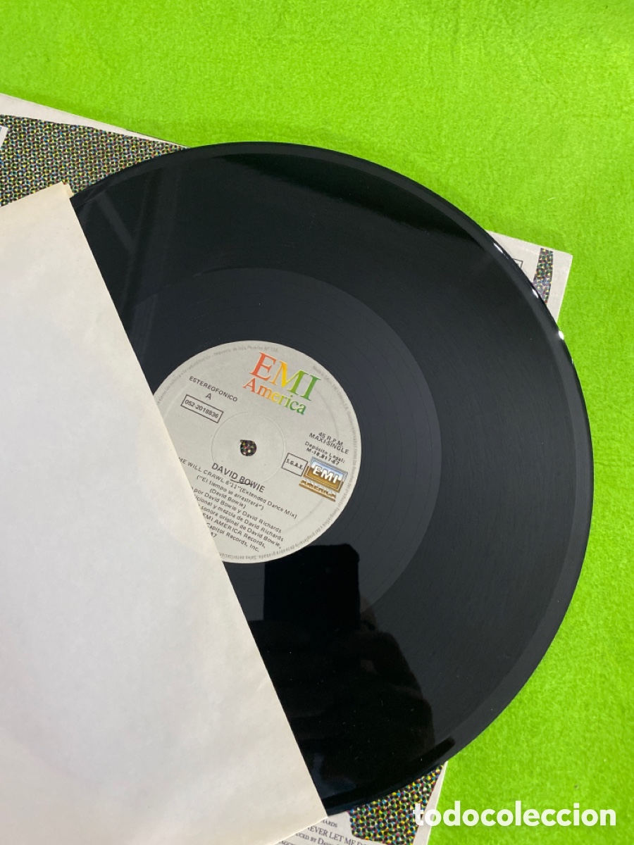 Discos de vinilo: David Bowie ( time will crawl) nuevo a estrenar - Foto 5