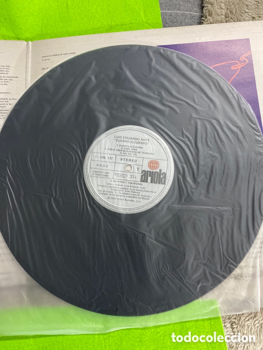 Discos de vinilo: Luis Eduardo aute ( nuevo a estrenar) - Foto 5