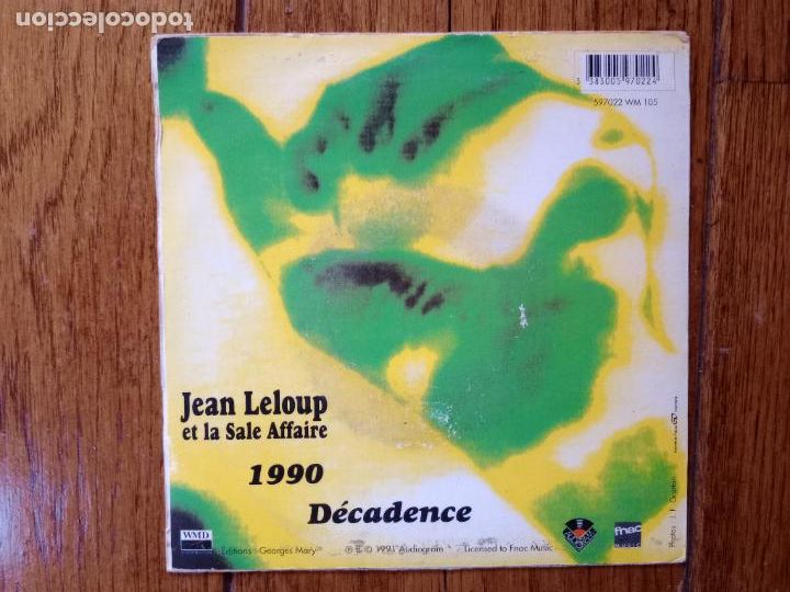 Discos de vinilo: Jean Leloup - 1990 + decadence - Foto 2