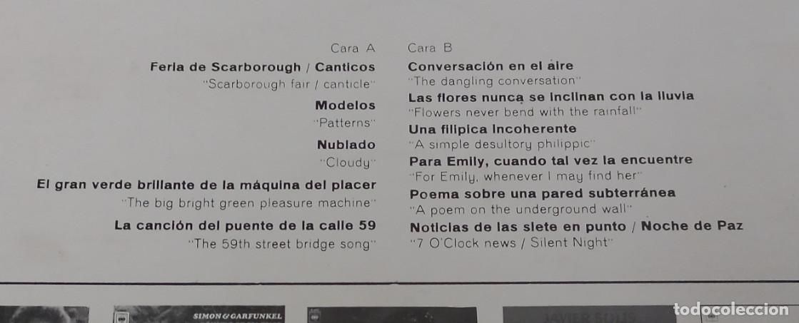 Discos de vinilo: SIMON AND GARFUNKEL, CBS 1970, DISCO DE VINILO LP - Foto 3
