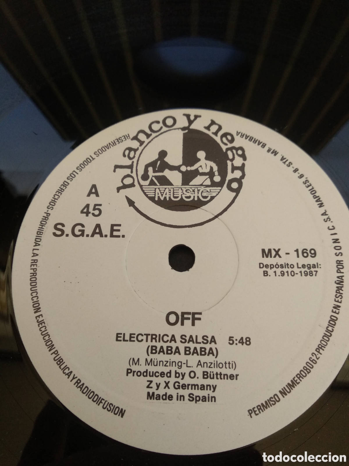 Discos de vinilo: *ELECTRICA DALSA, BABA BABA, SPAIN, B/N, 1987, LC.4 - Foto 3