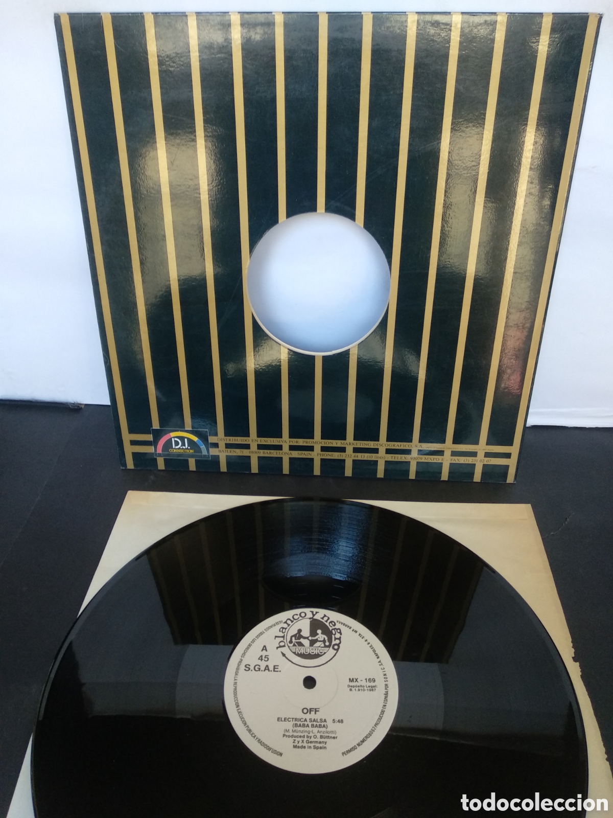 Discos de vinilo: *ELECTRICA DALSA, BABA BABA, SPAIN, B/N, 1987, LC.4 - Foto 2